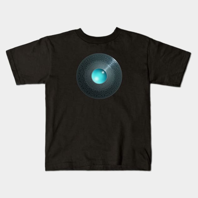 Shield Kids T-Shirt by adam@adamdorman.com